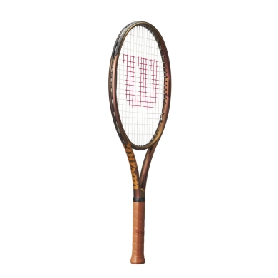 Wilson Dziecięca rakieta tenisowa Pro Staff V14.0 #23 26in/240g (11-14 lat) brązowo-brązowa - naciągnięta -